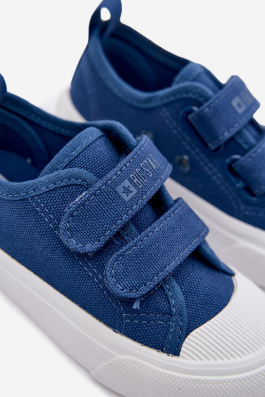 zapatos casuales Infantil Big Star TT374159 azul oscuro