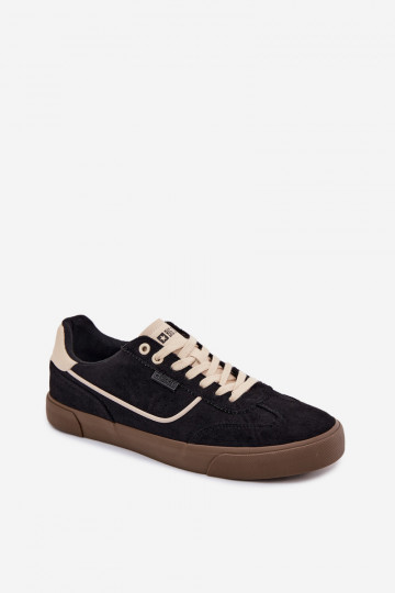 Zapatillas para hombre Big Star TT174090 color negro