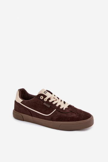 Zapatillas para hombre Big Star TT174092 color chocolate