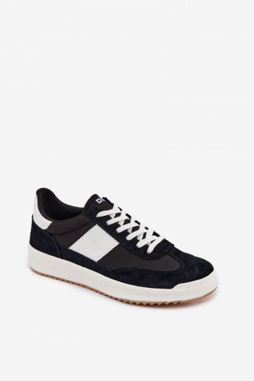 Zapatillas modelo zapatos. para los hombres Big Star TT174043 de color negro