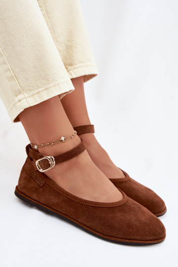 bailarinasActivadoturalnego de gamuzau Big Star TT274211 color marrón