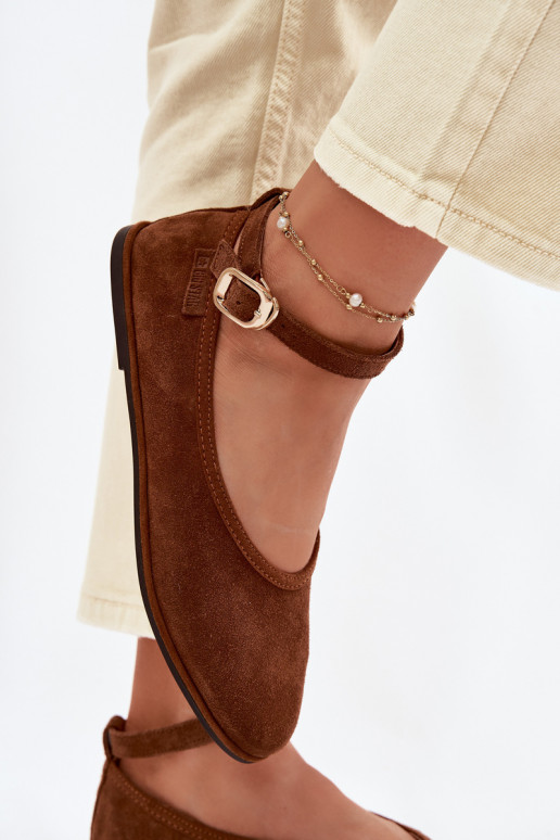 bailarinasActivadoturalnego de gamuzau Big Star TT274211 color marrón