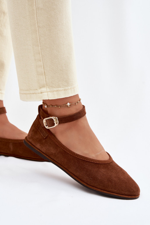 bailarinasActivadoturalnego de gamuzau Big Star TT274211 color marrón