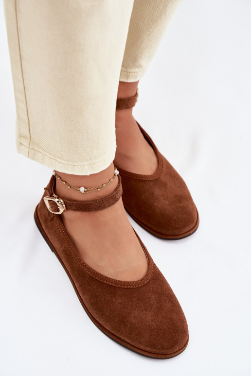 bailarinasActivadoturalnego de gamuzau Big Star TT274211 color marrón