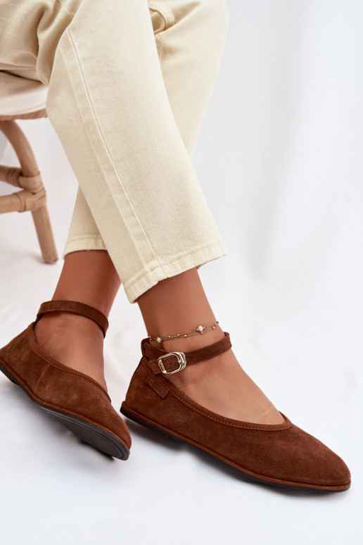 bailarinasActivadoturalnego de gamuzau Big Star TT274211 color marrón