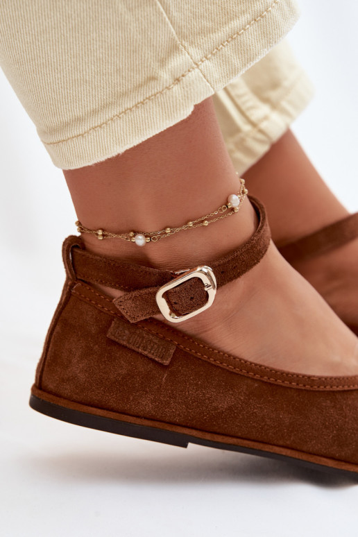 bailarinasActivadoturalnego de gamuzau Big Star TT274211 color marrón