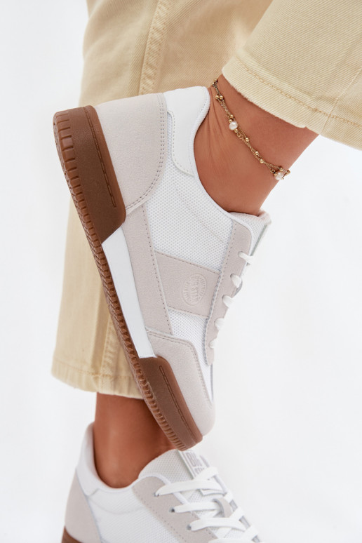 Zapatillas modelo zapatos. Femenino Big Star TT274910 el color blanco