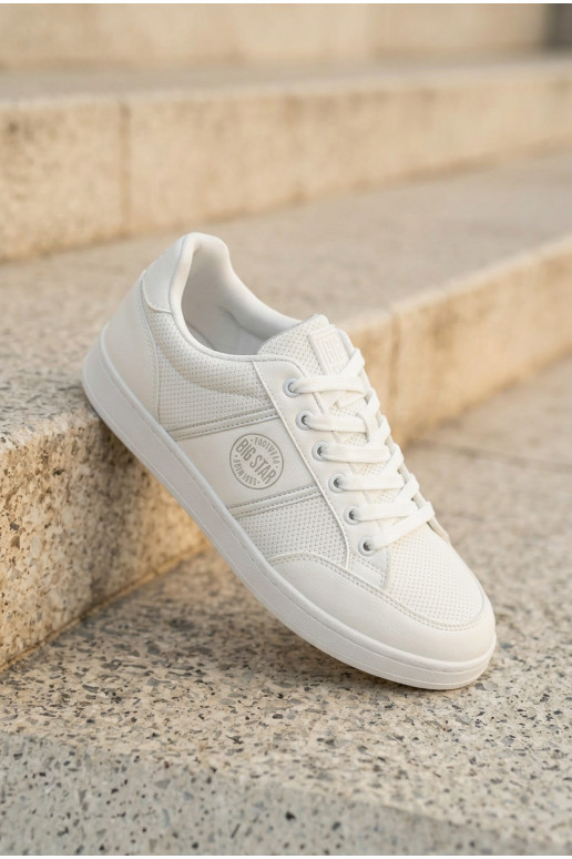 Zapatillas modelo zapatos. para los hombres Big Star TT174308 el color blanco