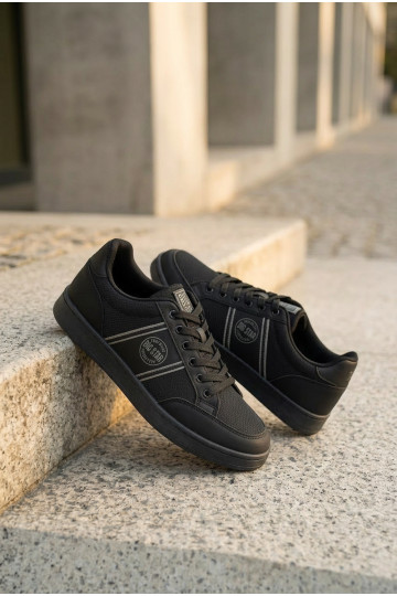 Zapatillas modelo zapatos. para los hombres Big Star TT174310 de color negro