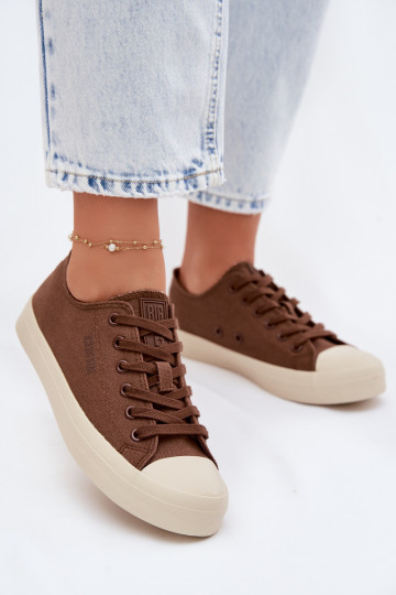 Zapatos casuales Big Star TT274123 color marrón 2