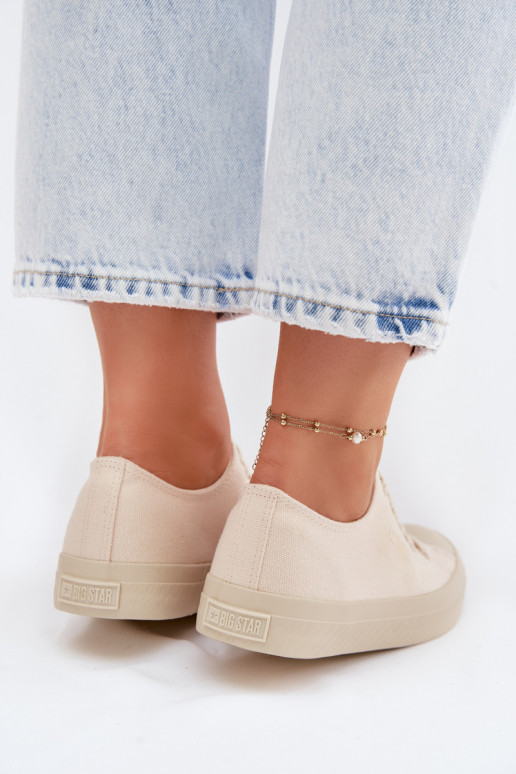 Zapatos de ocio Big Star TT274121 beige