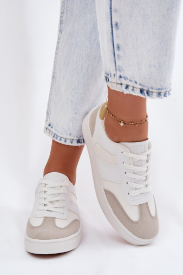 Zapatos deportivos bajos para mujer Big Star TT274767 color blanco