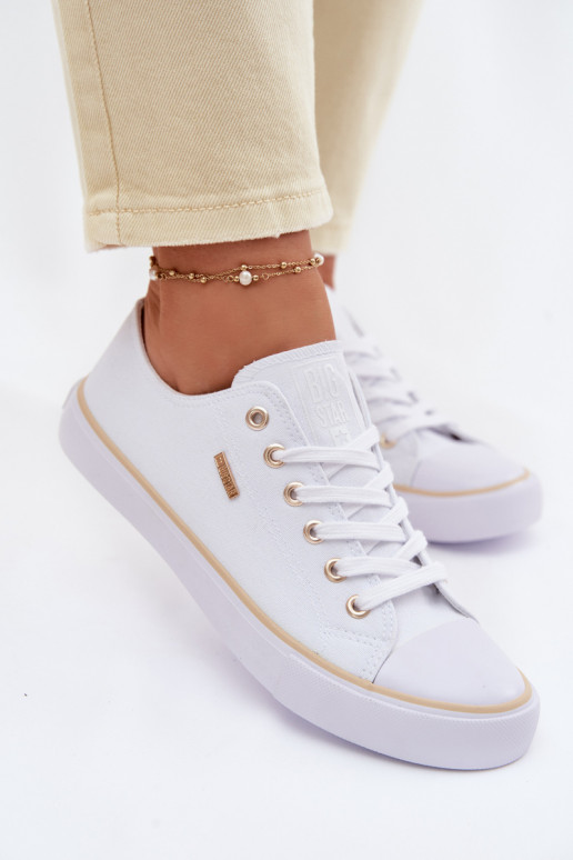Zapatos de ocio Bajo Big Star TT274772 el color blanco