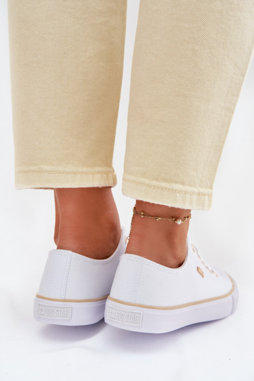 Zapatos de ocio Bajo Big Star TT274772 el color blanco