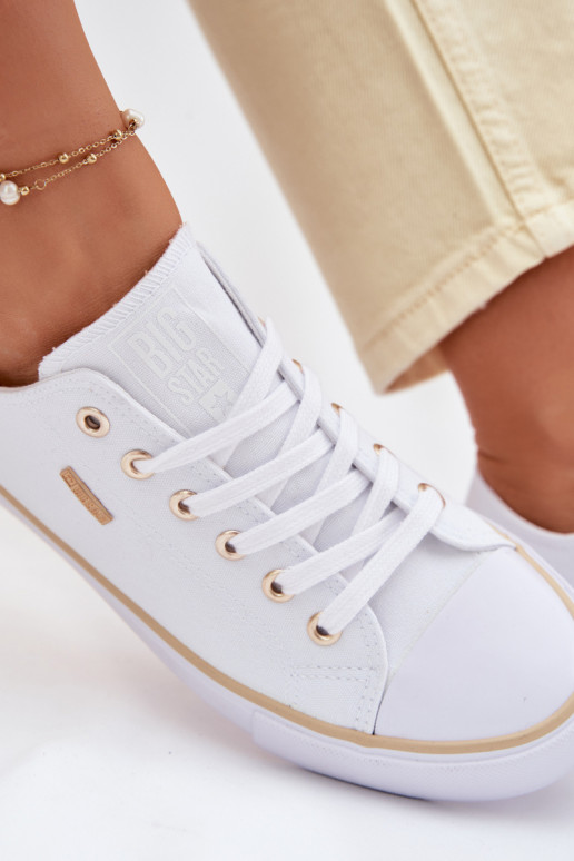 Zapatos de ocio Bajo Big Star TT274772 el color blanco