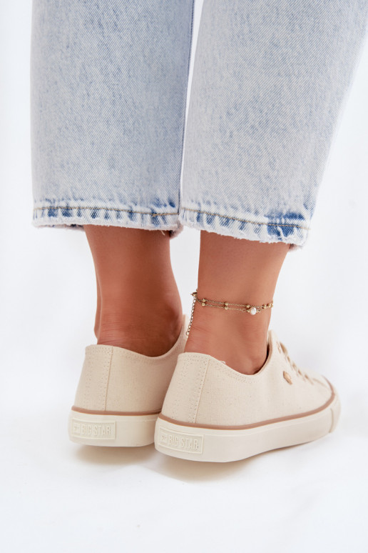 Zapatos de ocio Bajo Big Star TT274773 beige