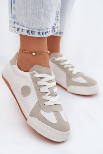 Zapatillas modelo zapatos. Femenino Big Star TT274145 el color blanco