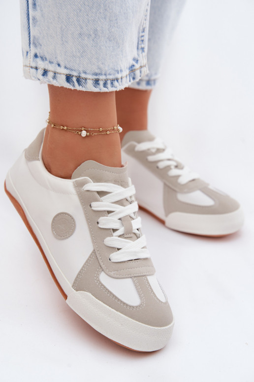 Zapatillas modelo zapatos. Femenino Big Star TT274145 el color blanco