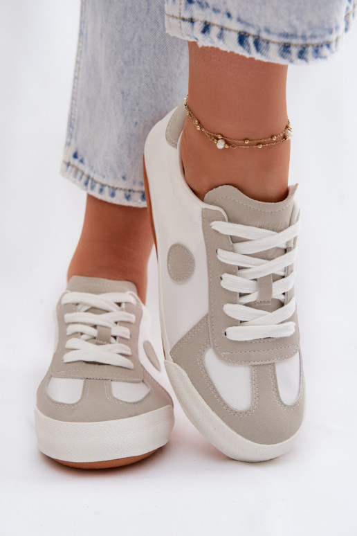 Zapatillas modelo zapatos. Femenino Big Star TT274145 el color blanco