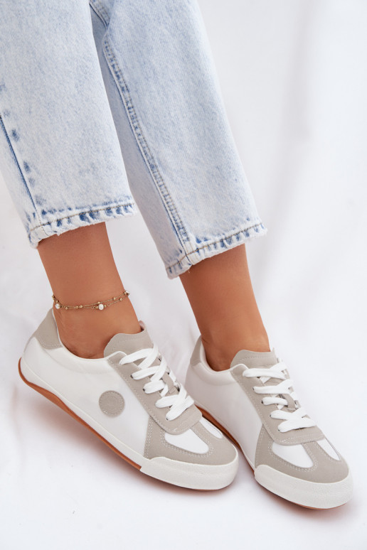 Zapatillas modelo zapatos. Femenino Big Star TT274145 el color blanco