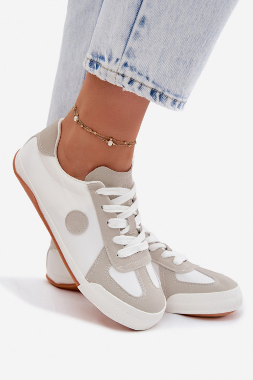 Zapatillas modelo zapatos. Femenino Big Star TT274145 el color blanco