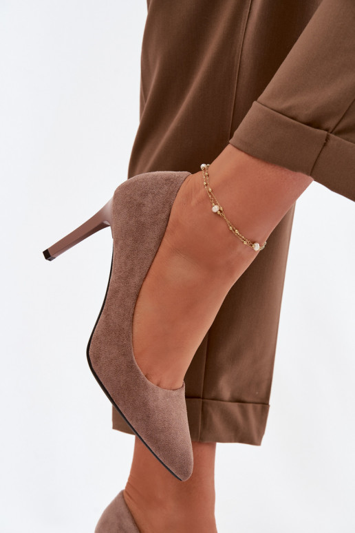 Eko Zapatos de gamuza Sergio Leone 1339 color marrón