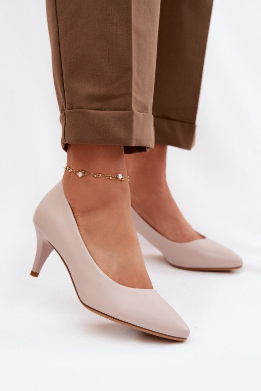 Zapatos de cuero ecológico Sergio Leone color gris