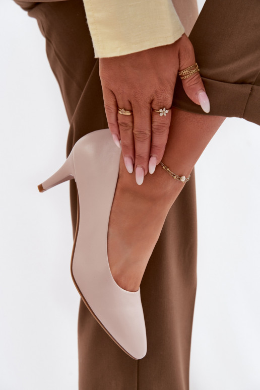 Zapatos de cuero ecológico Sergio Leone color gris