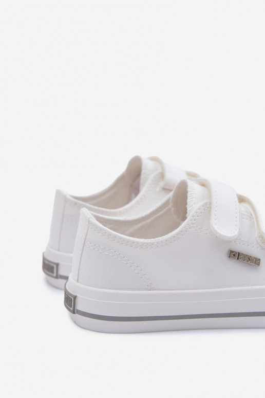 zapatos casuales Infantil con sujetadores adhesivos Big Star TT374169 el color blanco