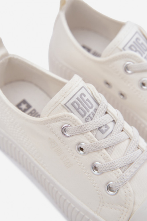 zapatos casuales Infantil Big Star TT374108 el color blanco