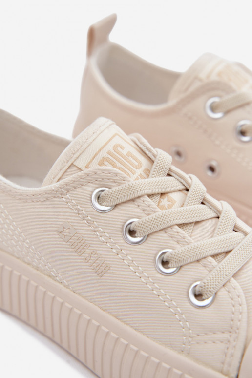 zapatos casuales Infantil Big Star TT374106 color marfil