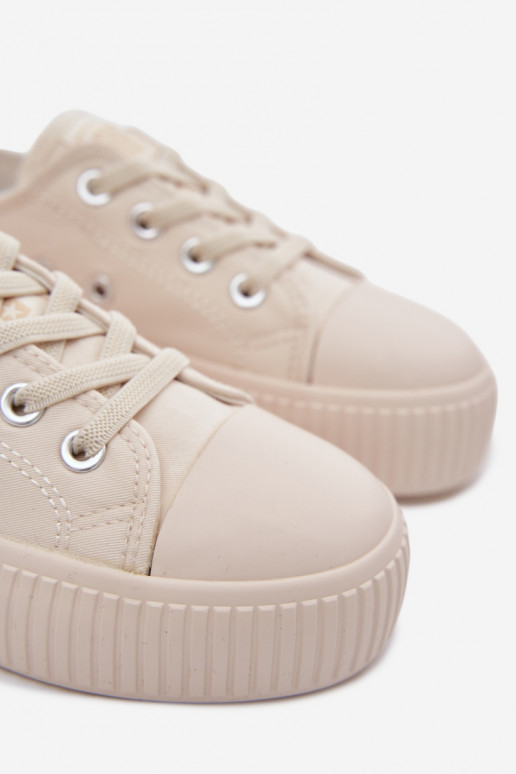 zapatos casuales Infantil Big Star TT374106 color marfil