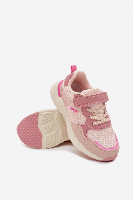 zapatillas Zapatillas modelo zapatos. Infantil Big Star TT374031 color rosa