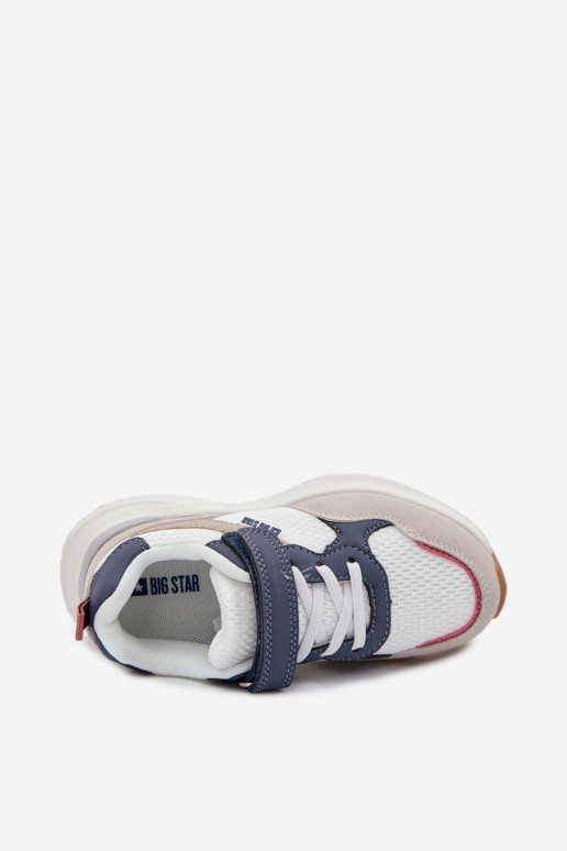 zapatillas Zapatillas modelo zapatos. Infantil Big Star TT374029 el color blanco