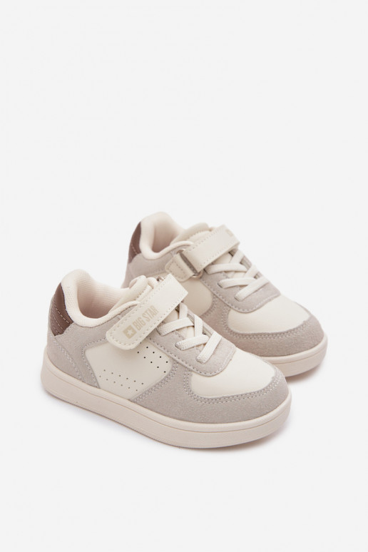 Zapatillas modelo zapatos. Infantil Big Star TT374018 beige