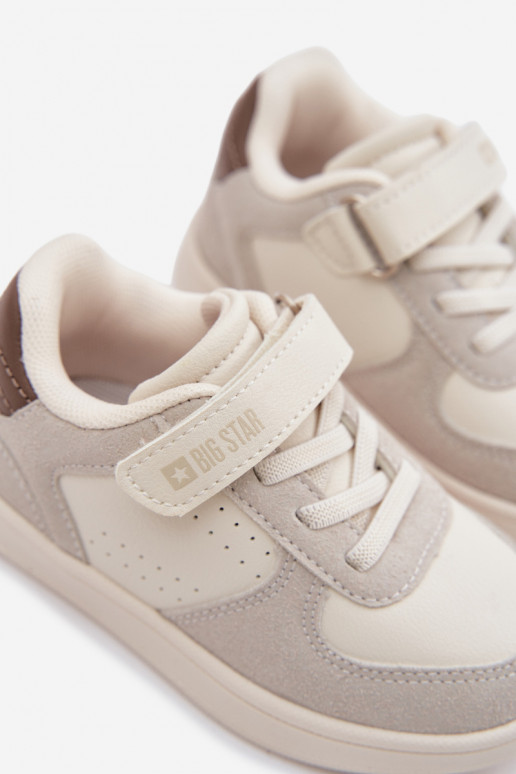 Zapatillas modelo zapatos. Infantil Big Star TT374018 beige