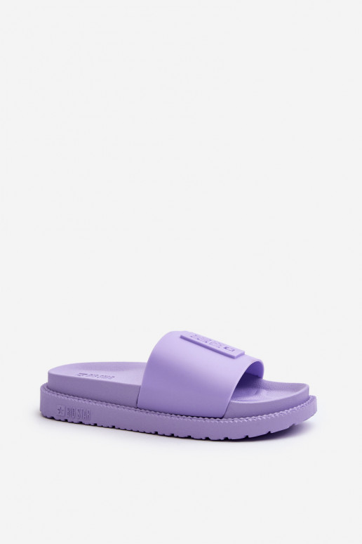 zapatillas de mujer Big Star LL274426 color violeta
