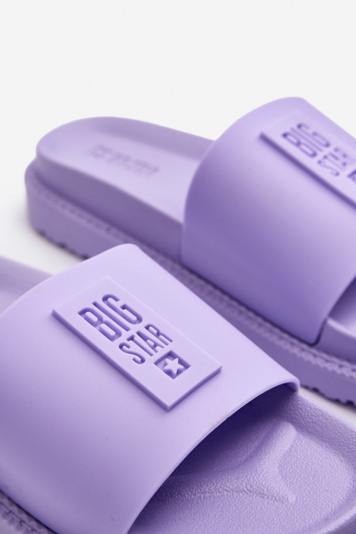 zapatillas de mujer Big Star LL274426 color violeta