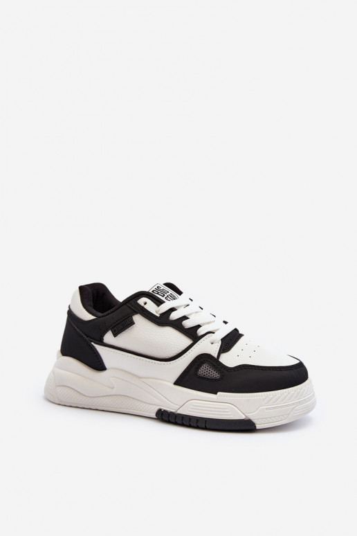 Femenino Zapatillas modelo zapatos. Big Star NN274669 Blanco-de color negro