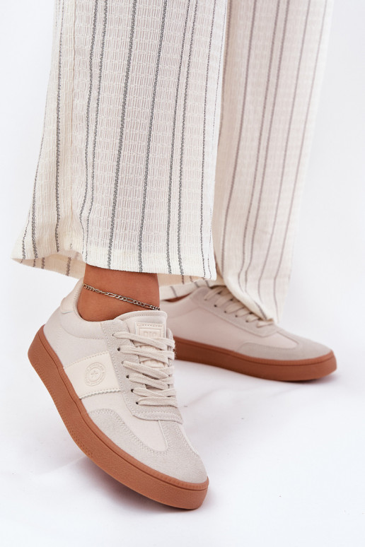 Zapatillas modelo zapatos. Femenino Big Star RR274806 beige