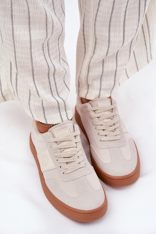 Zapatillas modelo zapatos. Femenino Big Star RR274806 beige