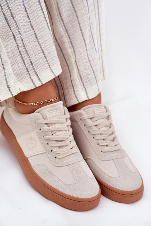 Zapatillas modelo zapatos. Femenino Big Star RR274806 beige