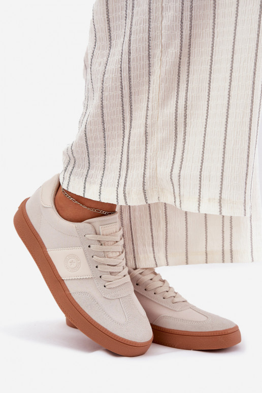 Zapatillas modelo zapatos. Femenino Big Star RR274806 beige