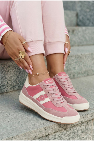 Zapatillas deportivas para mujer Big Star TT274160 color rosa 2