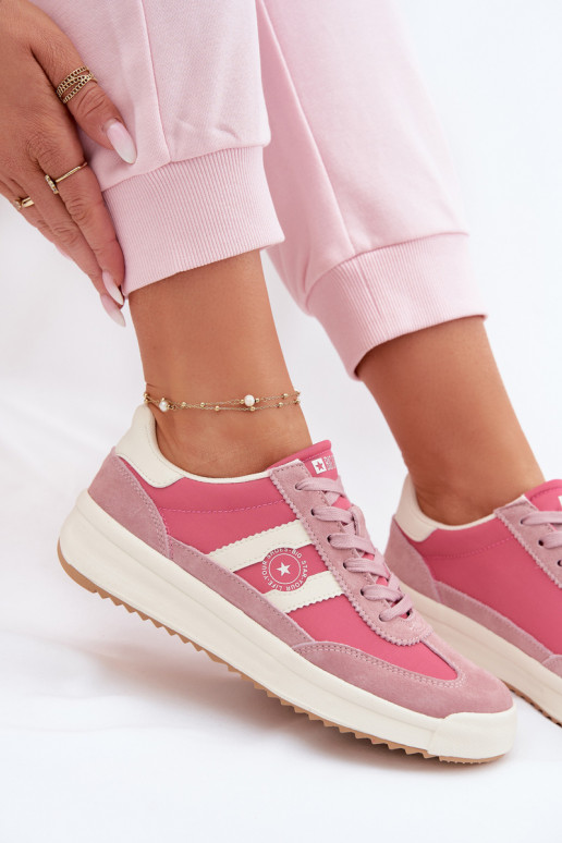 Zapatillas modelo zapatos. Femenino Big Star TT274160 color rosa