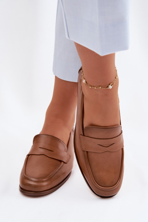 MocasinesActivadoturalnej Skóry Vinceza 18121 color marrón