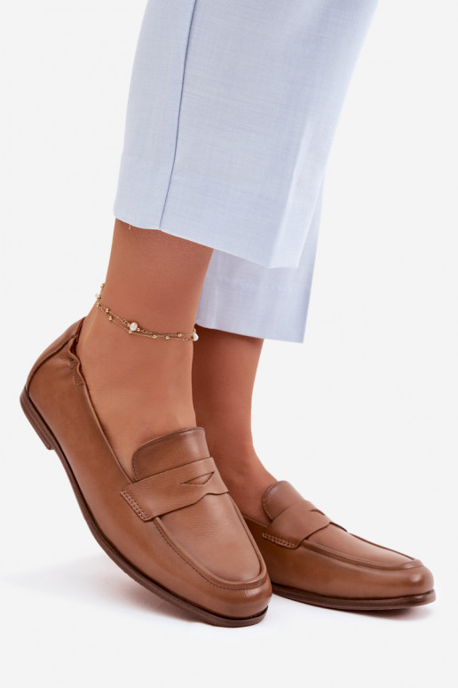 MocasinesActivadoturalnej Skóry Vinceza 18121 color marrón