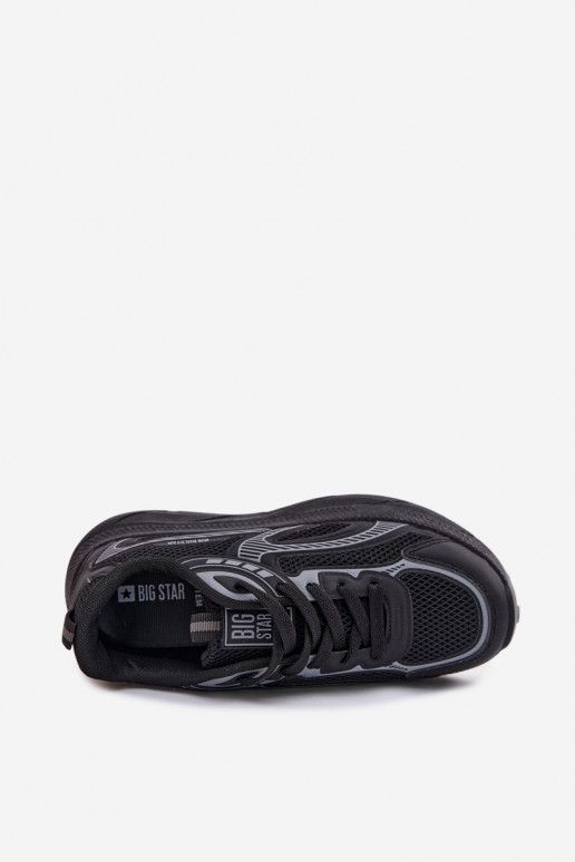 zapatillas Zapatillas modelo zapatos. Femenino Big Star TT274327 HI-POLY SYSTEM de color negro