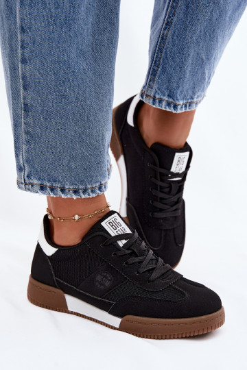 Zapatillas modelo zapatos. Femenino Big Star TT274909 de color negro