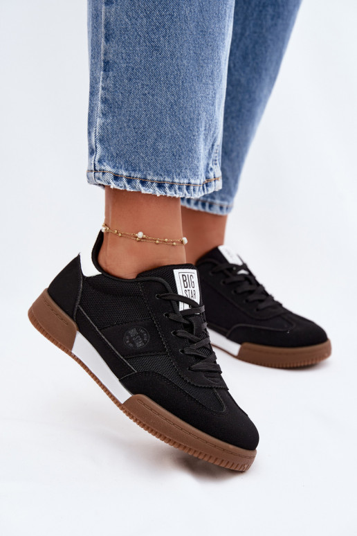 Zapatillas modelo zapatos. Femenino Big Star TT274909 de color negro